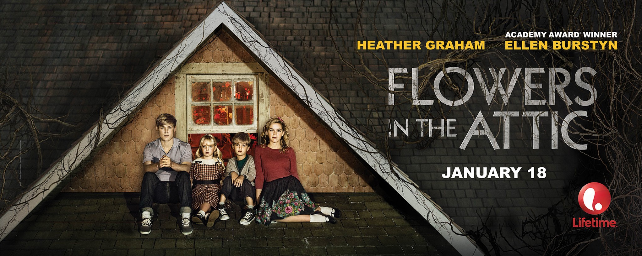 Mega Sized Movie Poster Image for Flowers in the Attic