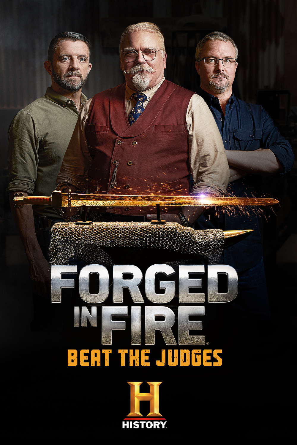 Extra Large TV Poster Image for Forged in Fire: Beat the Judges 