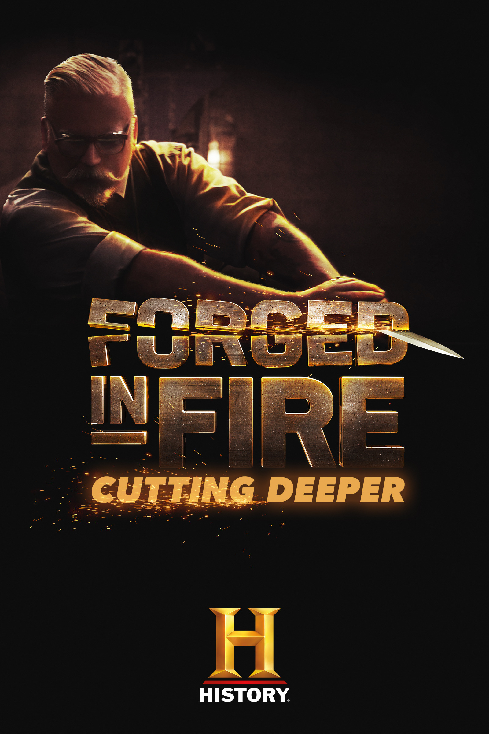 Mega Sized TV Poster Image for Forged in Fire: Cutting Deeper 
