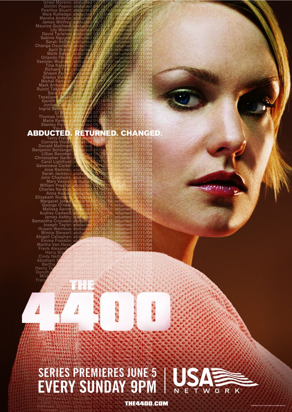 Extra Large TV Poster Image for The 4400 (#3 of 6)