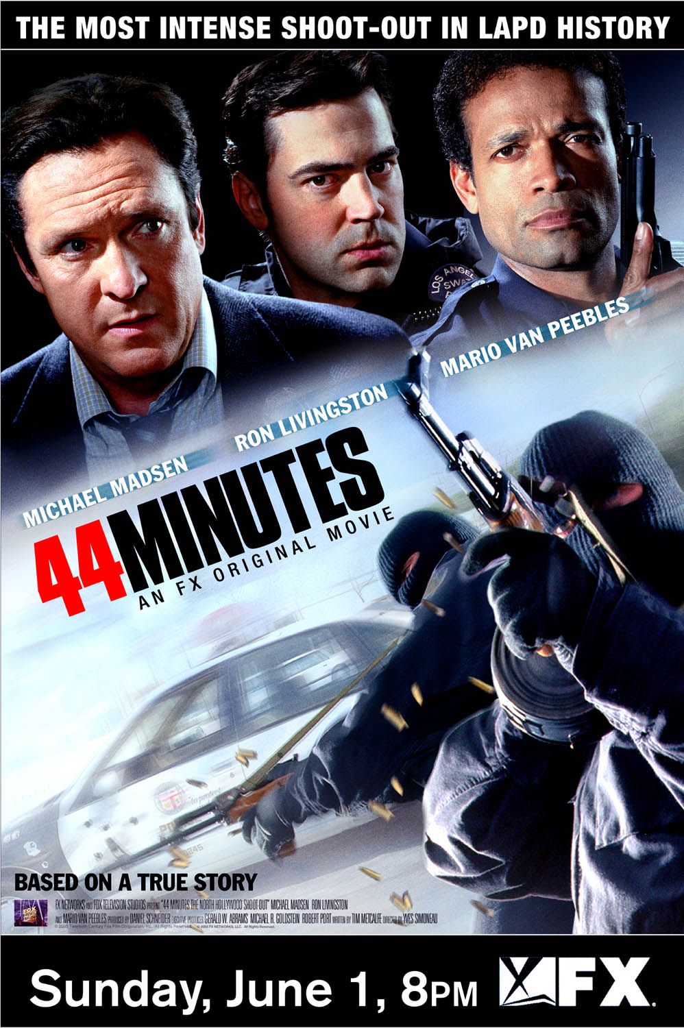 Extra Large Movie Poster Image for 44 Minutes 