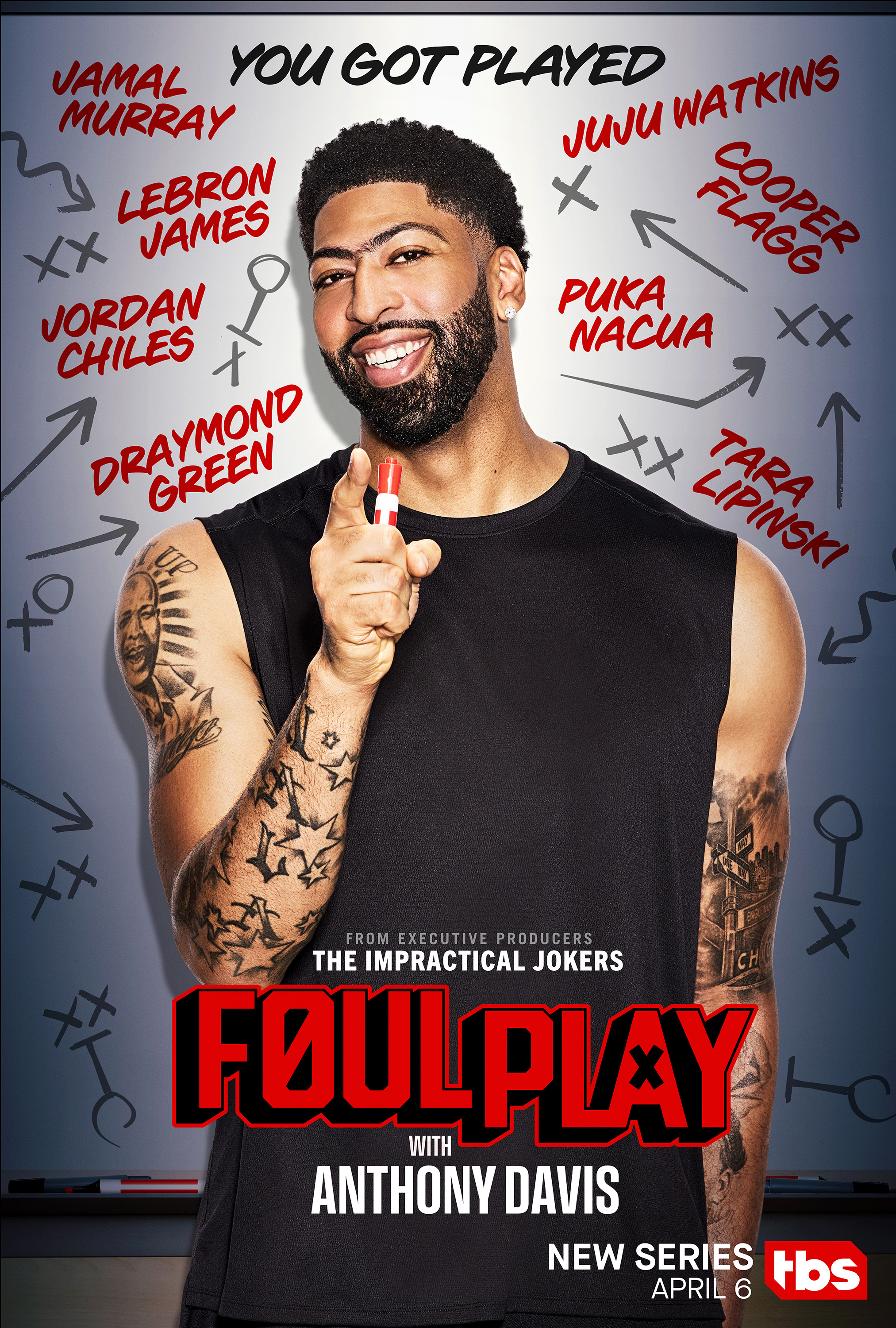 Mega Sized TV Poster Image for Foul Play with Anthony Davis (#2 of 3)