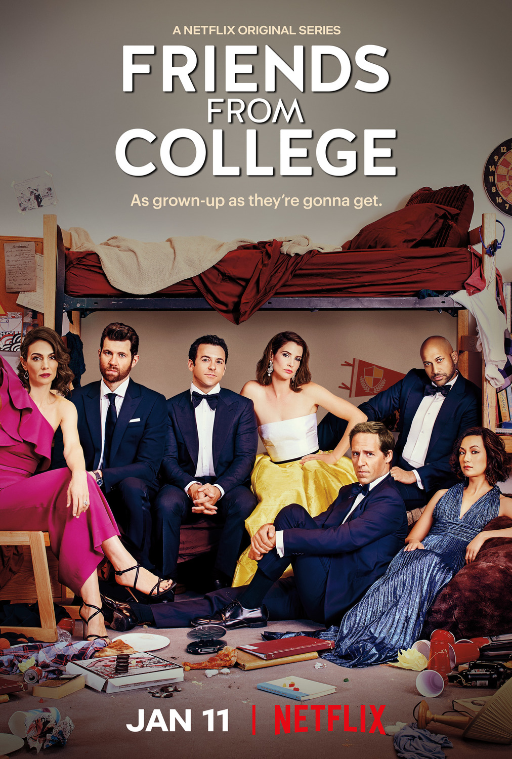 Extra Large TV Poster Image for Friends from College (#2 of 8)
