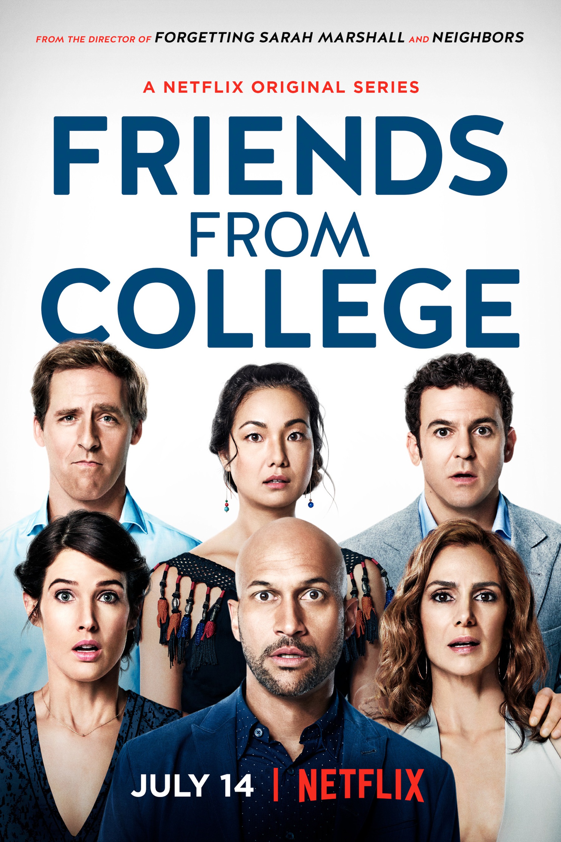 Mega Sized TV Poster Image for Friends from College (#1 of 8)