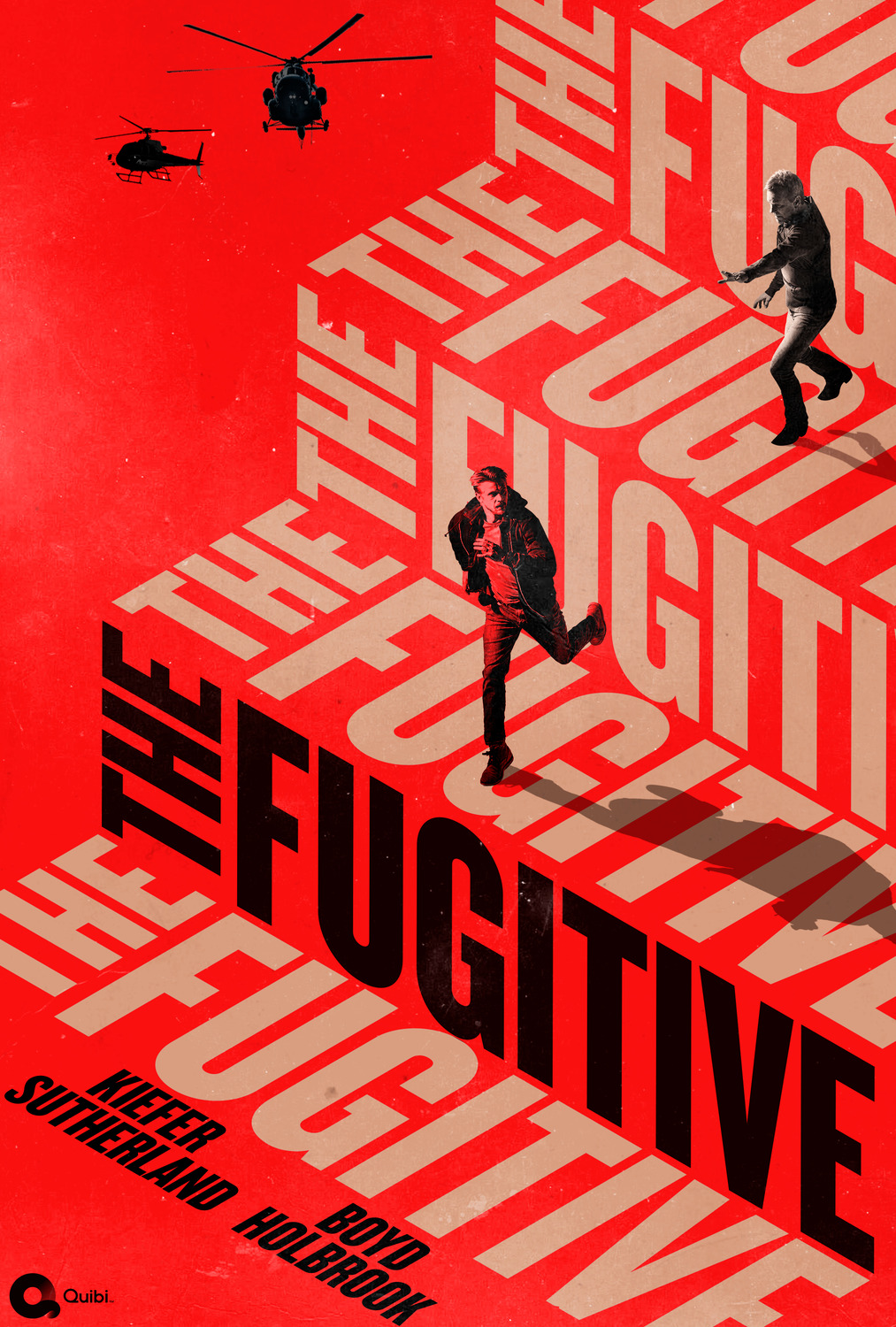 Extra Large TV Poster Image for The Fugitive 