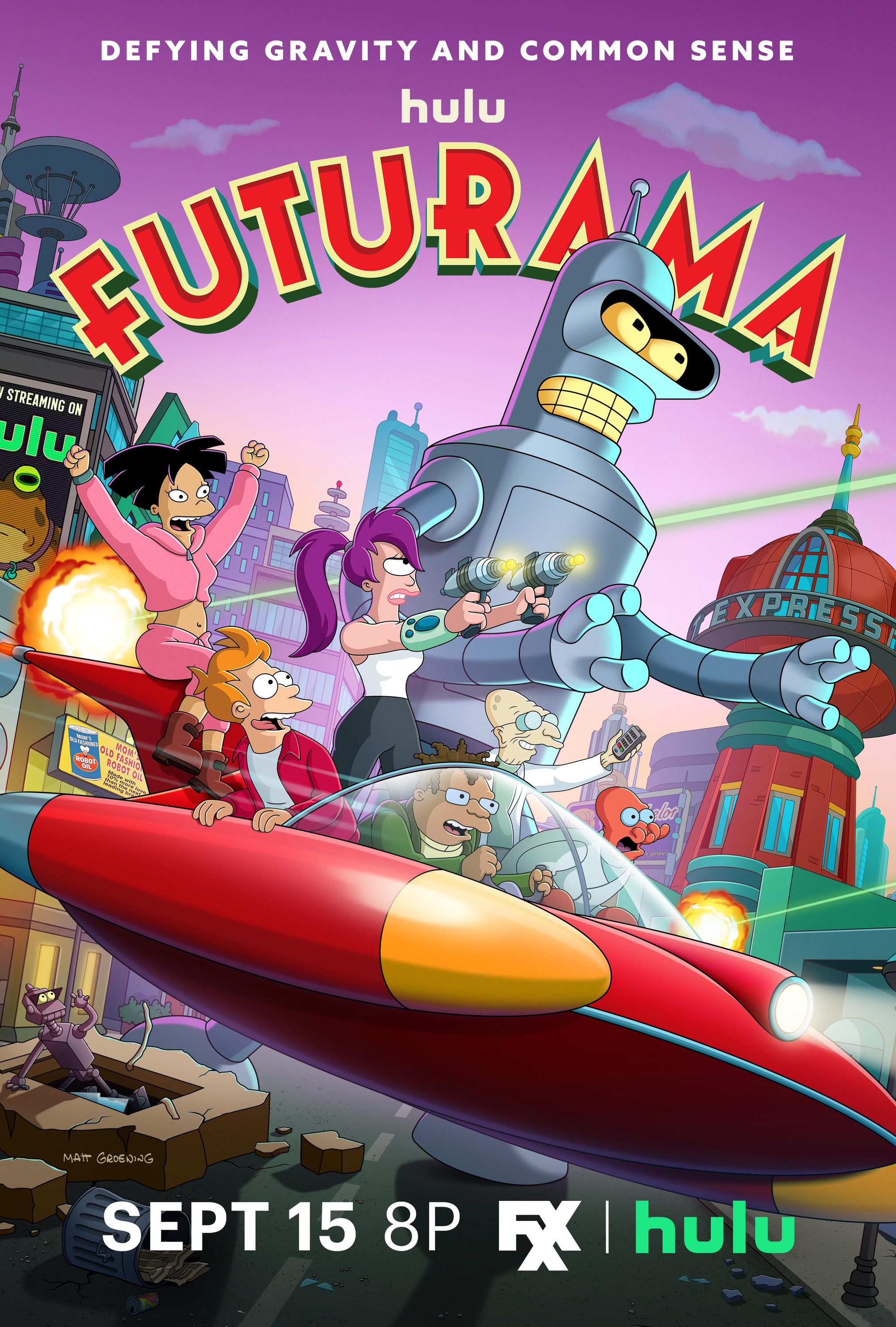 Mega Sized TV Poster Image for Futurama (#7 of 7)