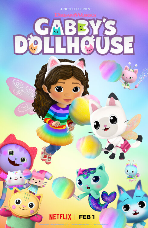 Gabby's Dollhouse Movie Poster