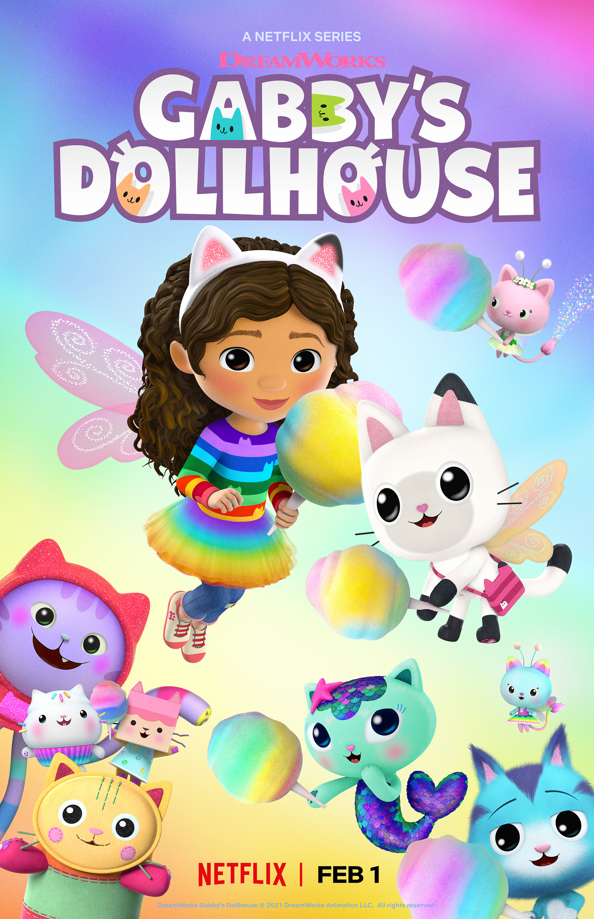 Mega Sized TV Poster Image for Gabby's Dollhouse (#16 of 55)