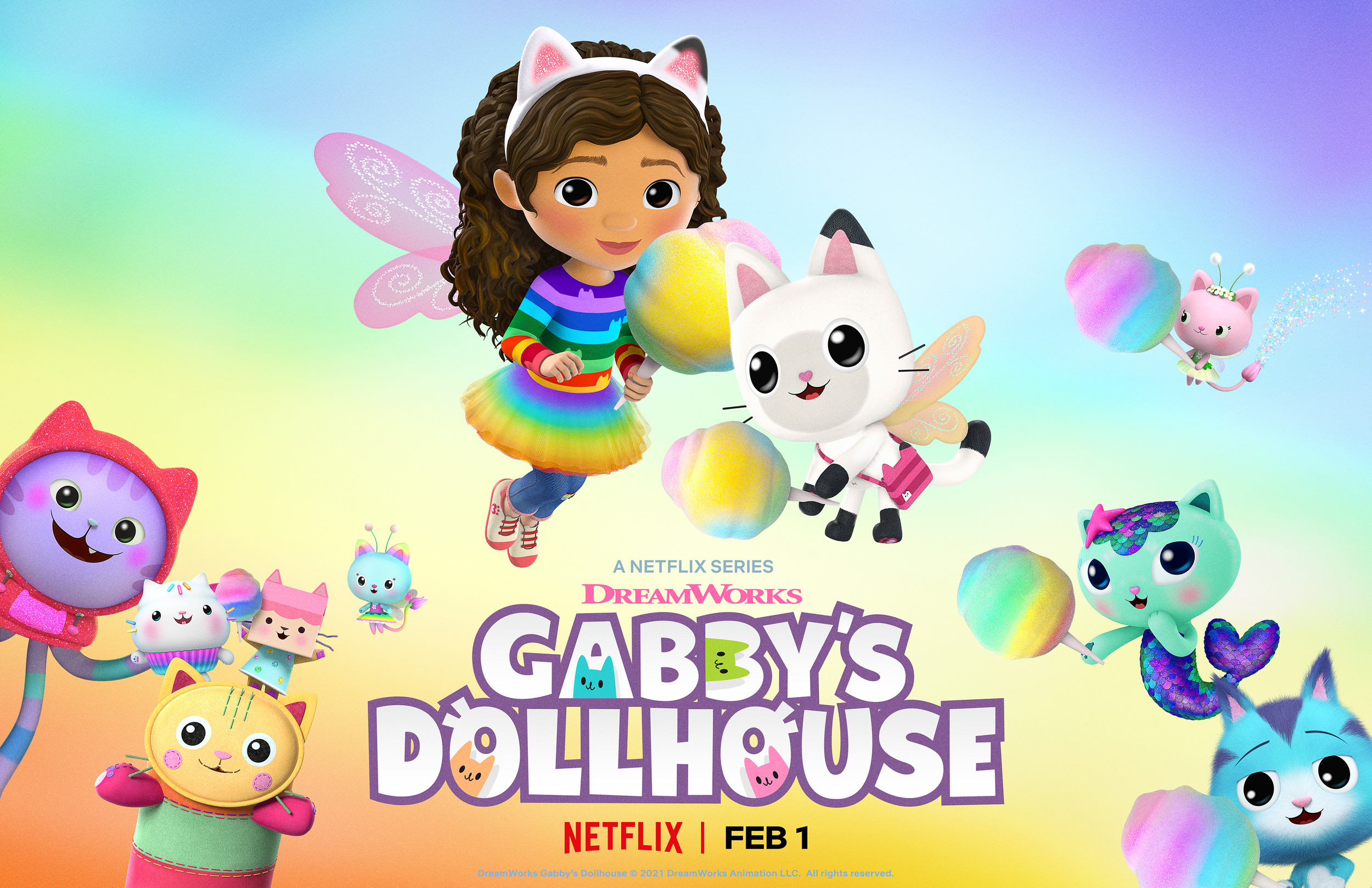 Mega Sized TV Poster Image for Gabby's Dollhouse (#17 of 55)