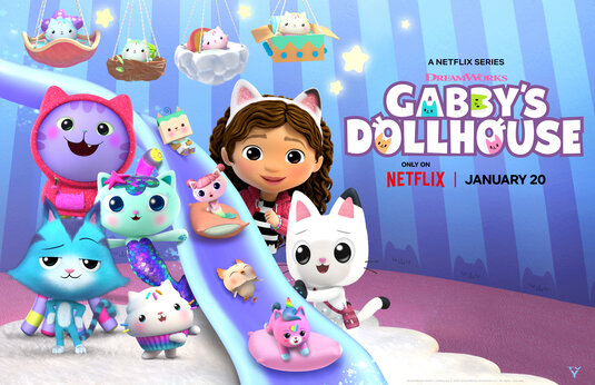 Gabby's Dollhouse Movie Poster