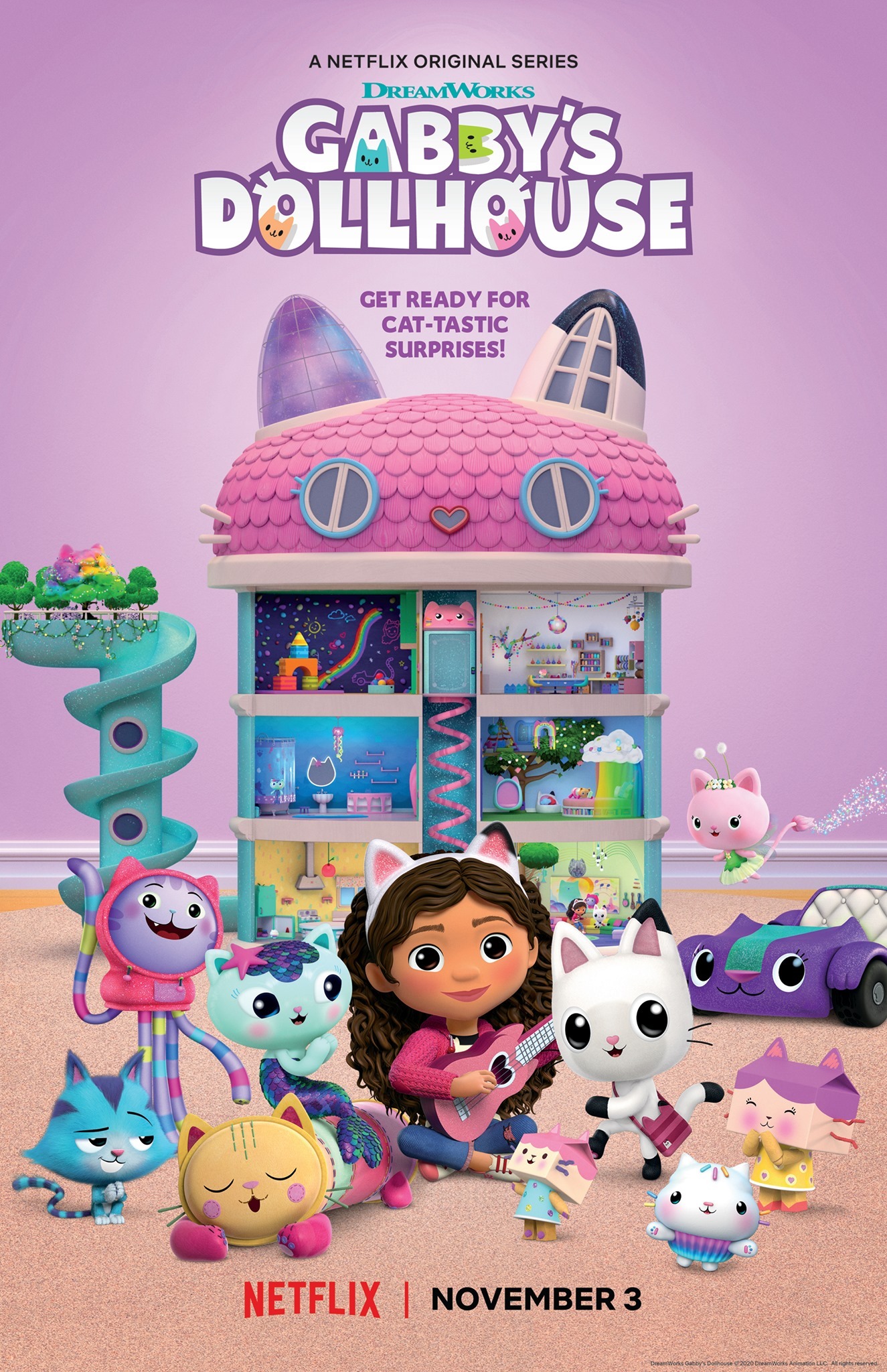Mega Sized TV Poster Image for Gabby's Dollhouse (#1 of 11)