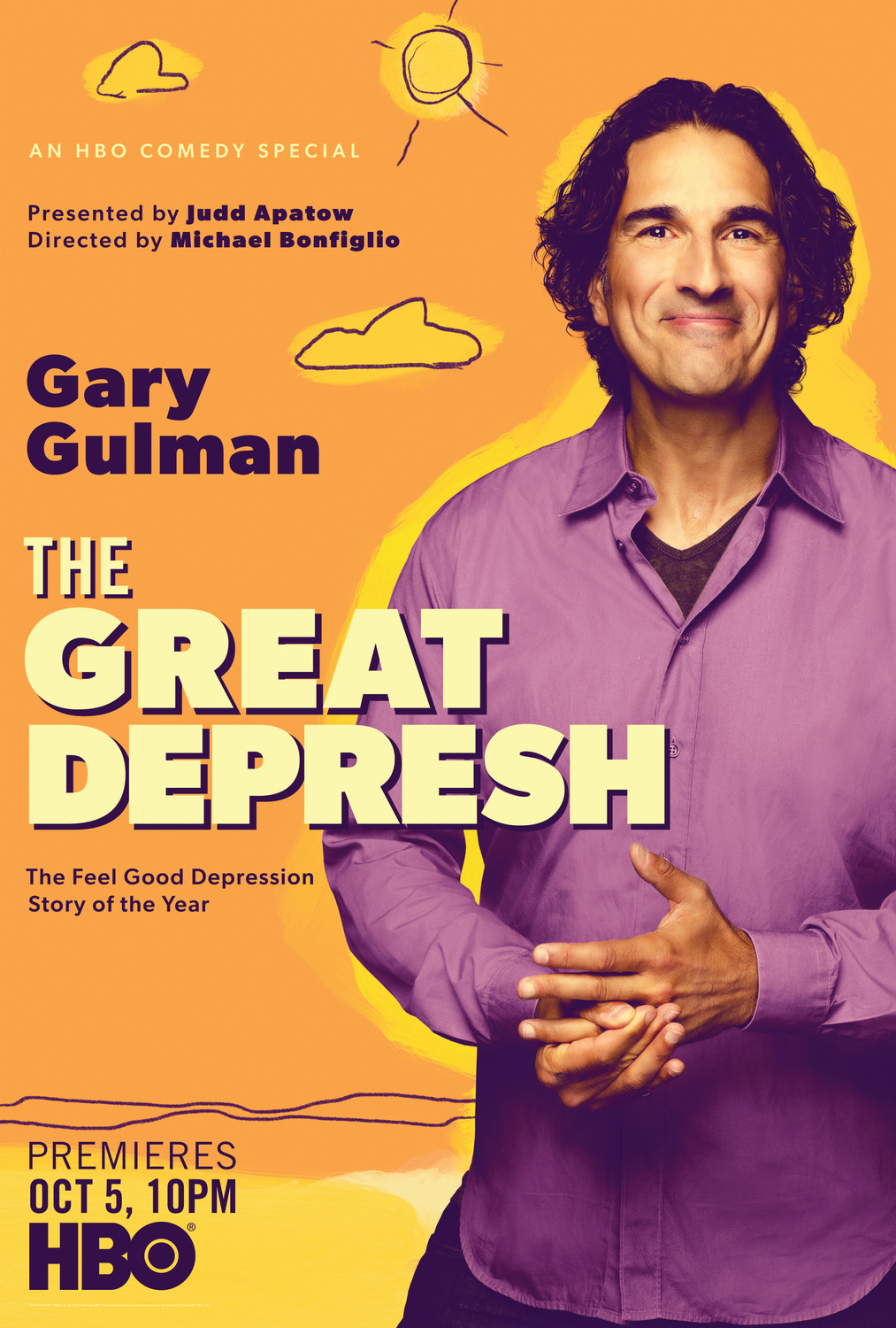 Extra Large TV Poster Image for Gary Gulman: The Great Depresh 