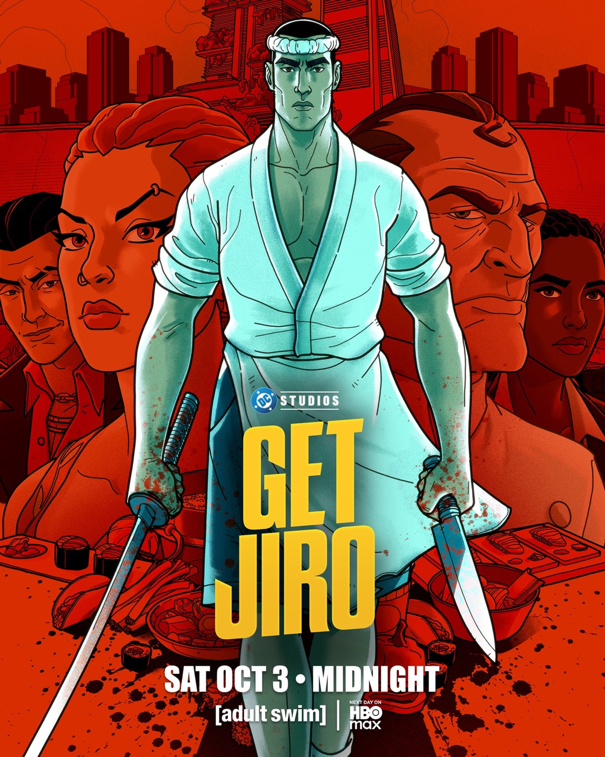 Extra Large TV Poster Image for Get Jiro! 