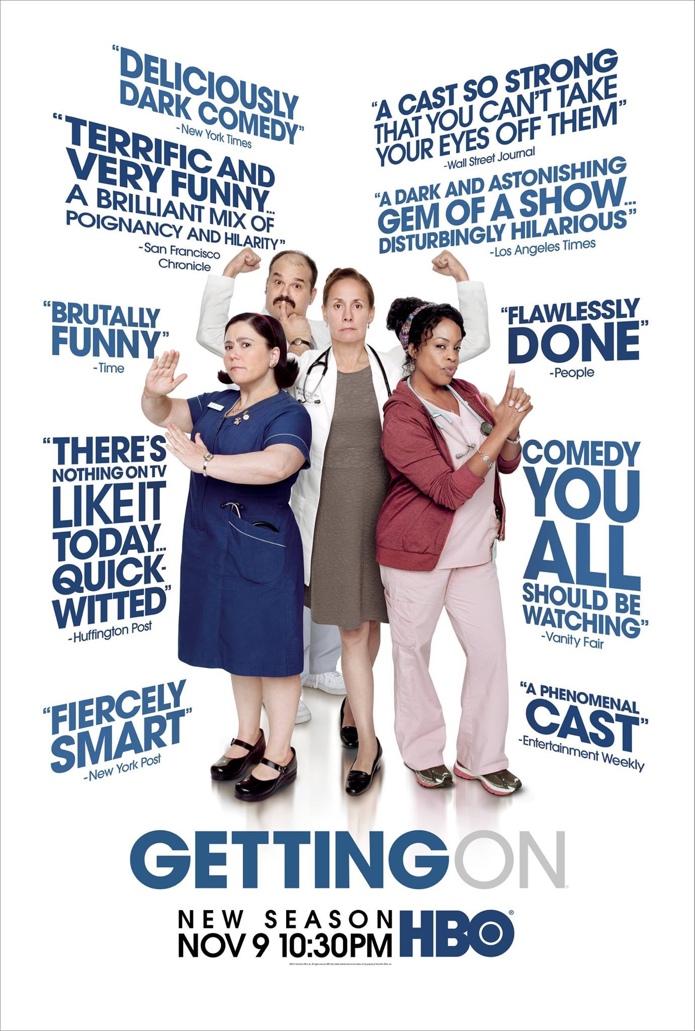 Mega Sized TV Poster Image for Getting On (#2 of 3)