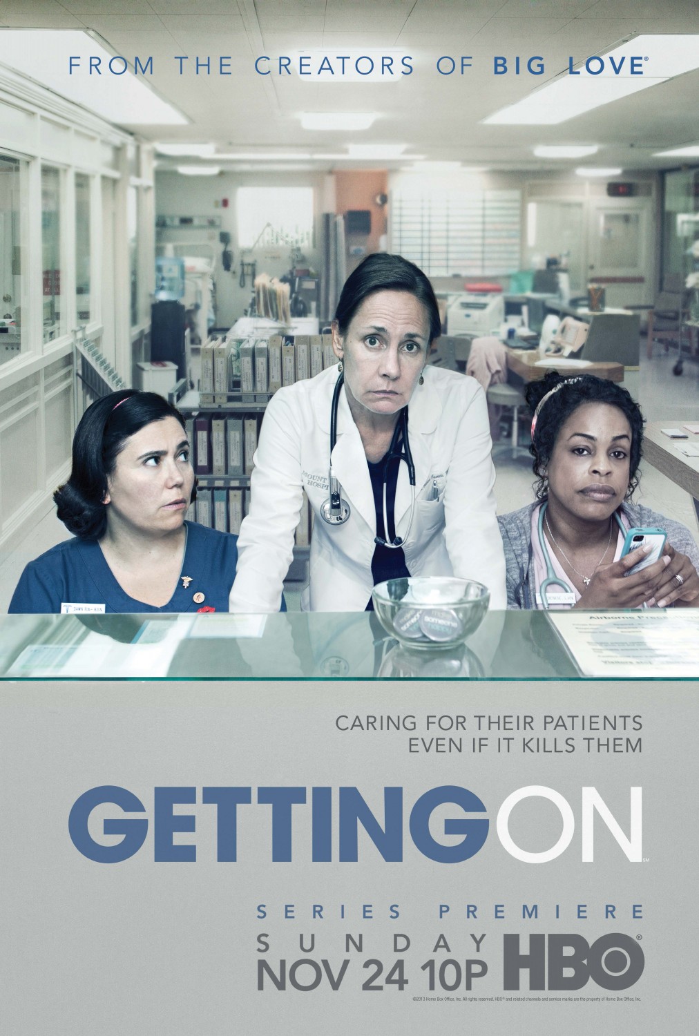 Extra Large TV Poster Image for Getting On (#1 of 3)