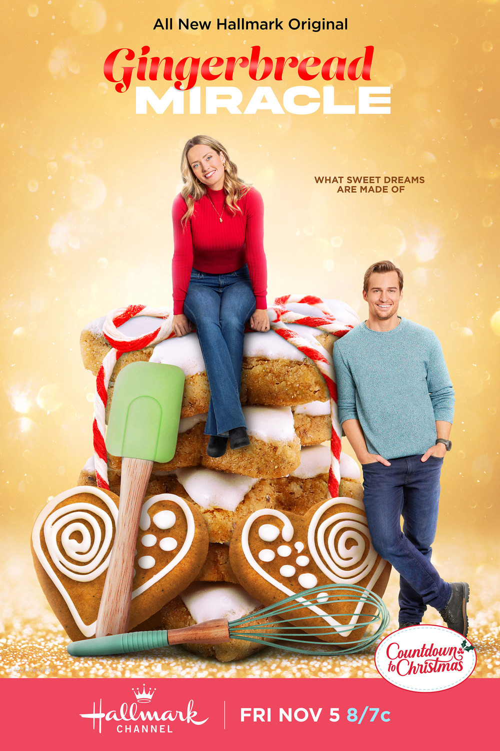 Extra Large TV Poster Image for Gingerbread Miracle 