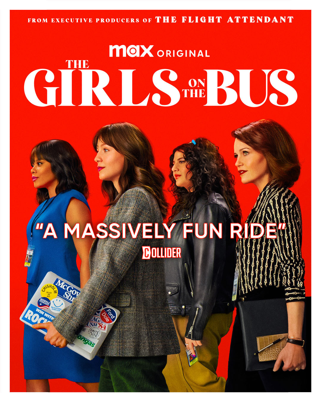 Extra Large TV Poster Image for The Girls on the Bus (#2 of 2)