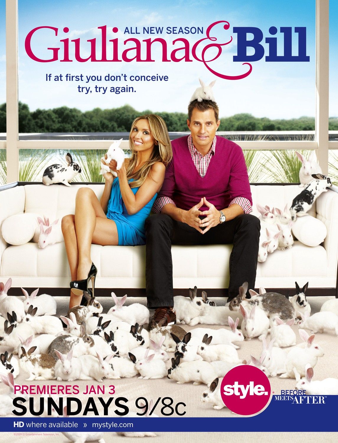 Extra Large TV Poster Image for Giuliana & Bill 