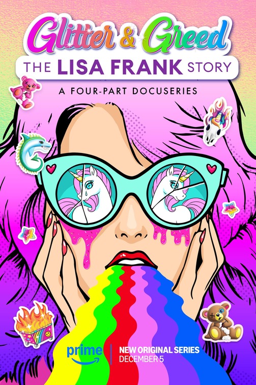 Glitter and Greed: The Lisa Frank Story Movie Poster