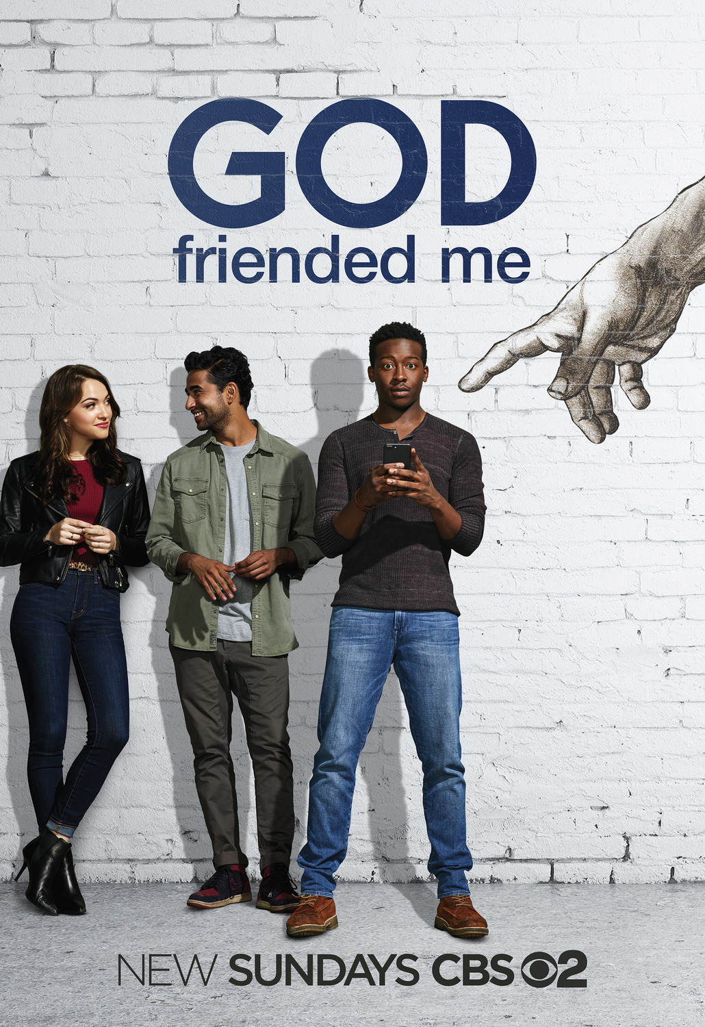Extra Large TV Poster Image for God Friended Me 