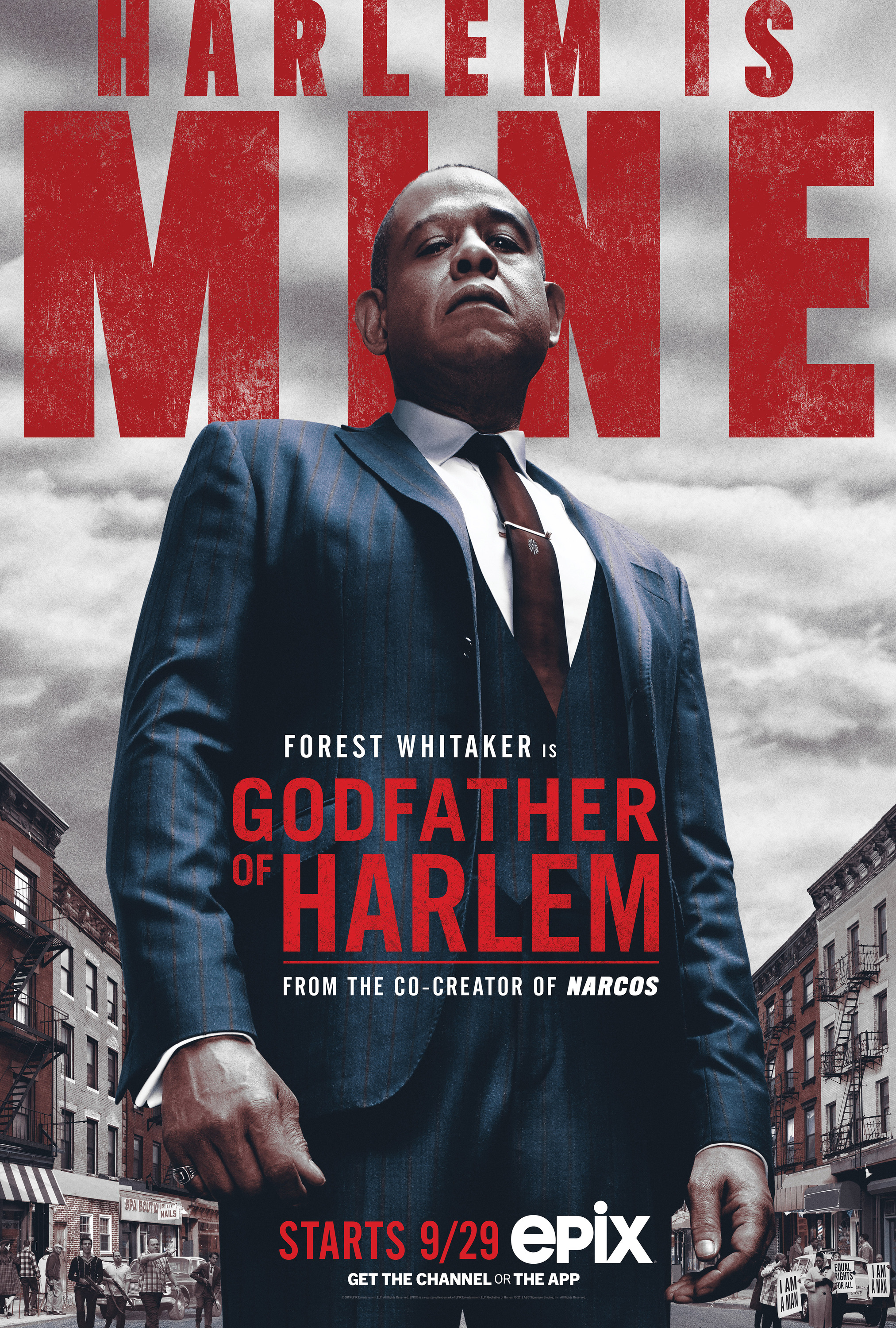 Mega Sized TV Poster Image for Godfather of Harlem (#1 of 10)