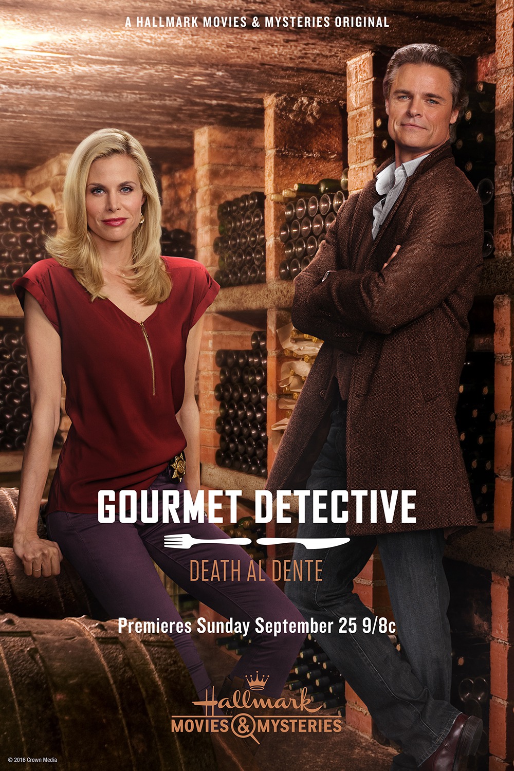 Extra Large TV Poster Image for The Gourmet Detective: Death Al Dente 