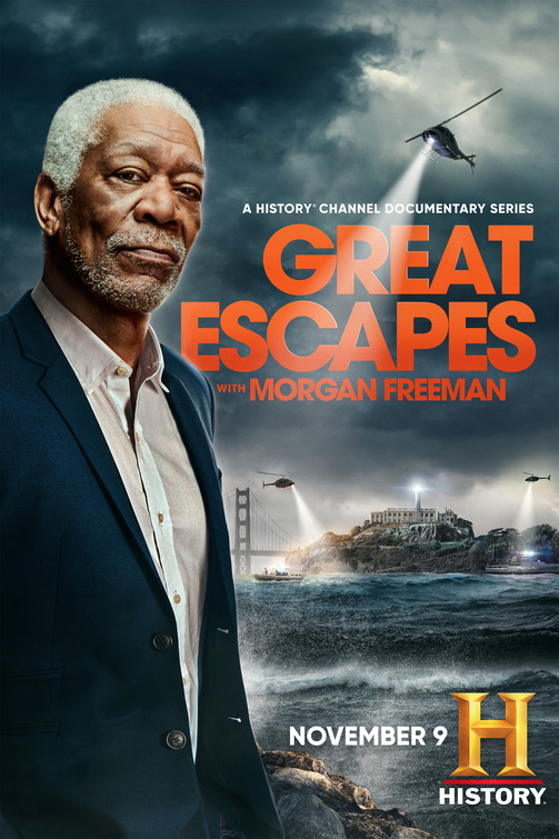 Great Escapes with Morgan Freeman Movie Poster