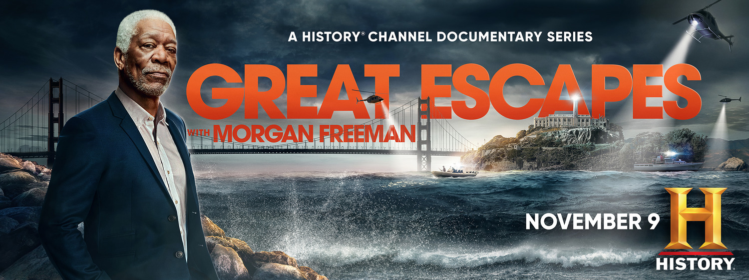 Extra Large TV Poster Image for Great Escapes with Morgan Freeman (#2 of 2)