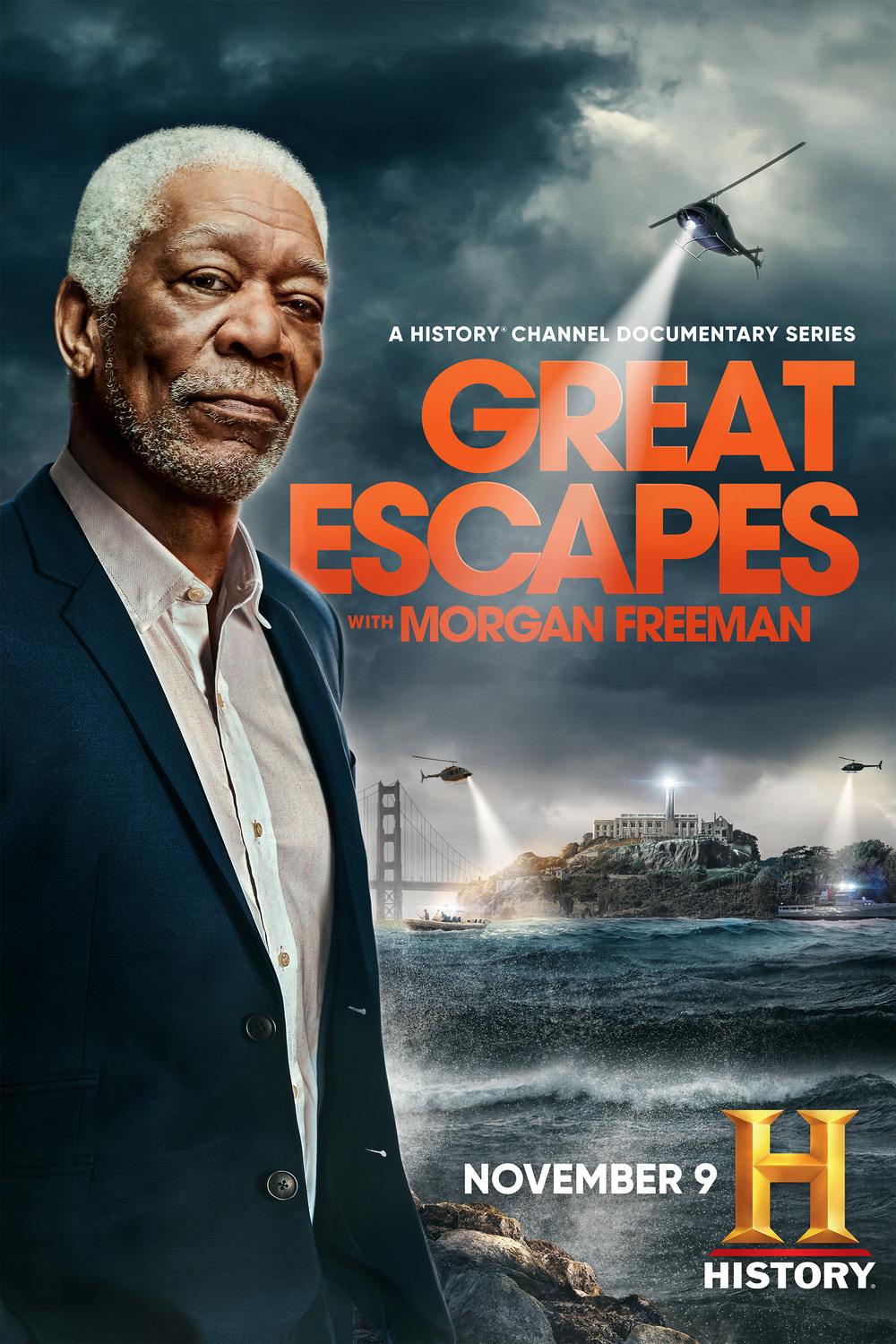 Extra Large TV Poster Image for Great Escapes with Morgan Freeman (#1 of 2)