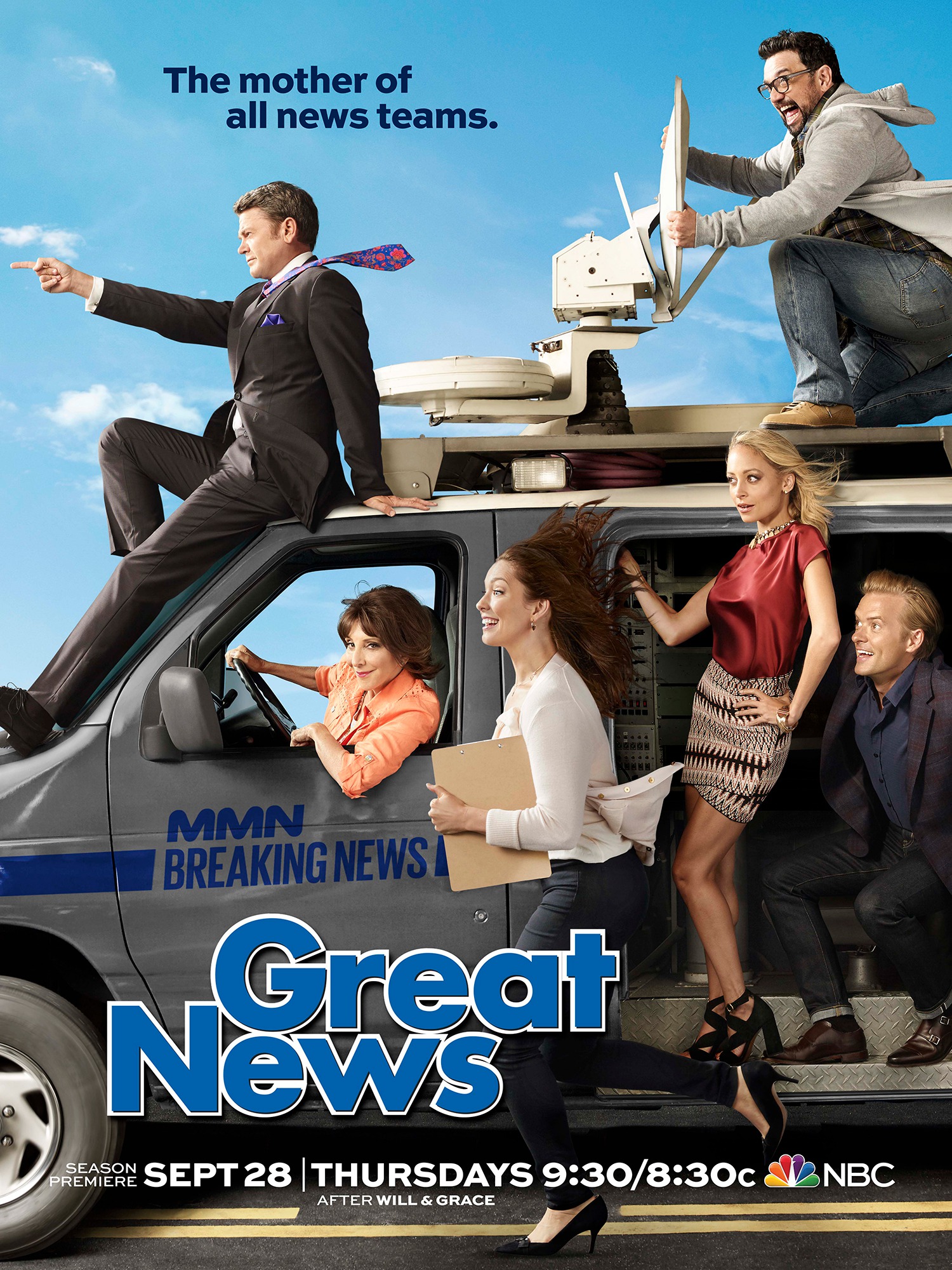 Mega Sized TV Poster Image for Great News (#2 of 2)