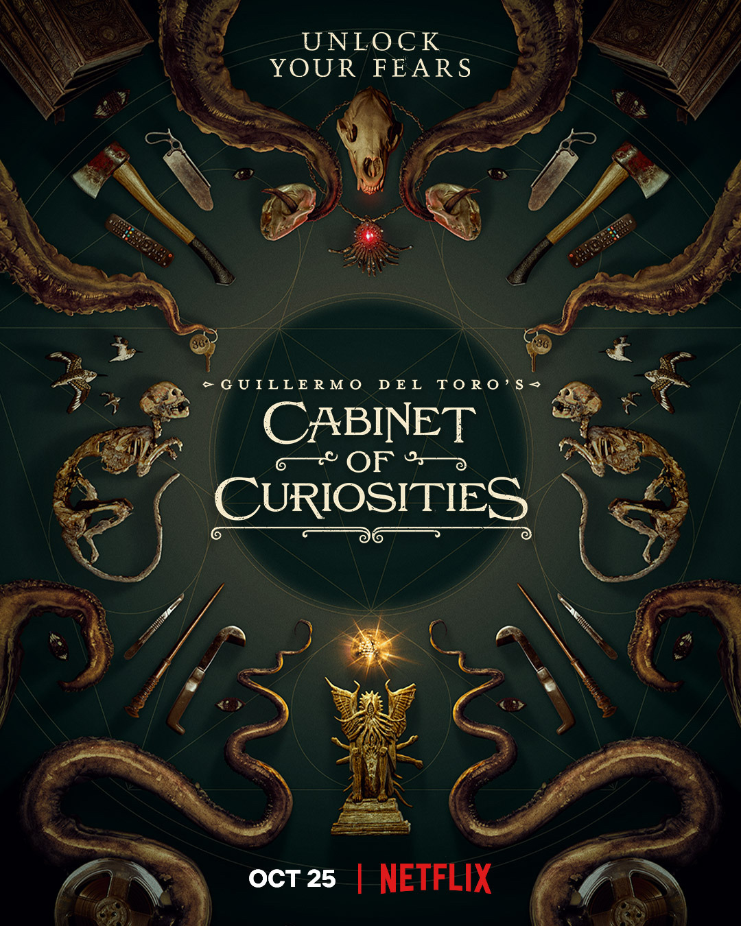 Extra Large TV Poster Image for Guillermo del Toro's Cabinet of Curiosities (#1 of 10)