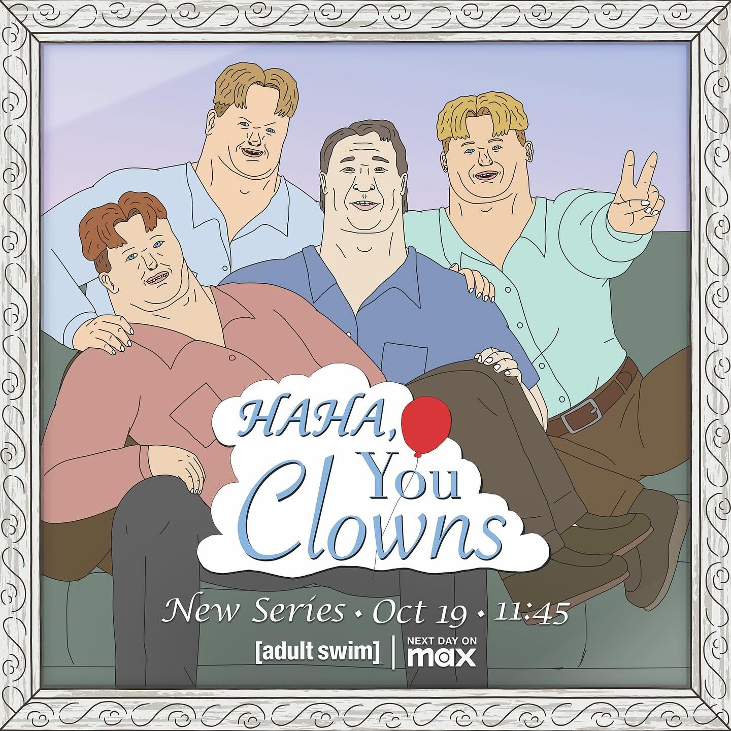Extra Large TV Poster Image for Haha, You Clowns 