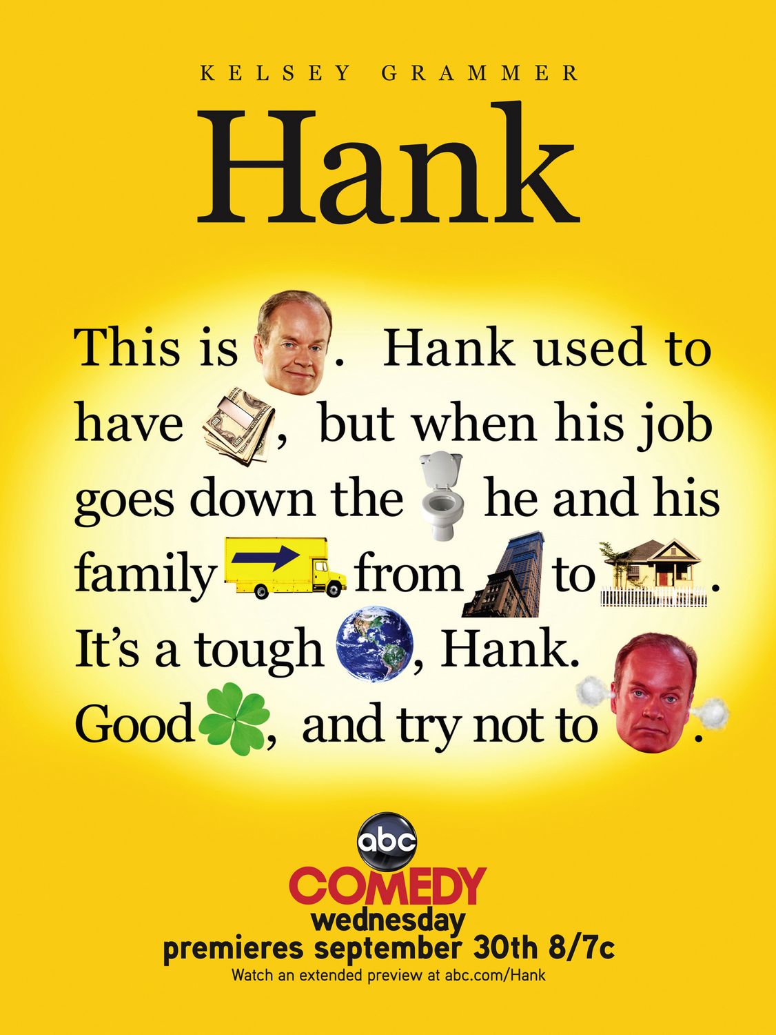 Extra Large TV Poster Image for Hank 