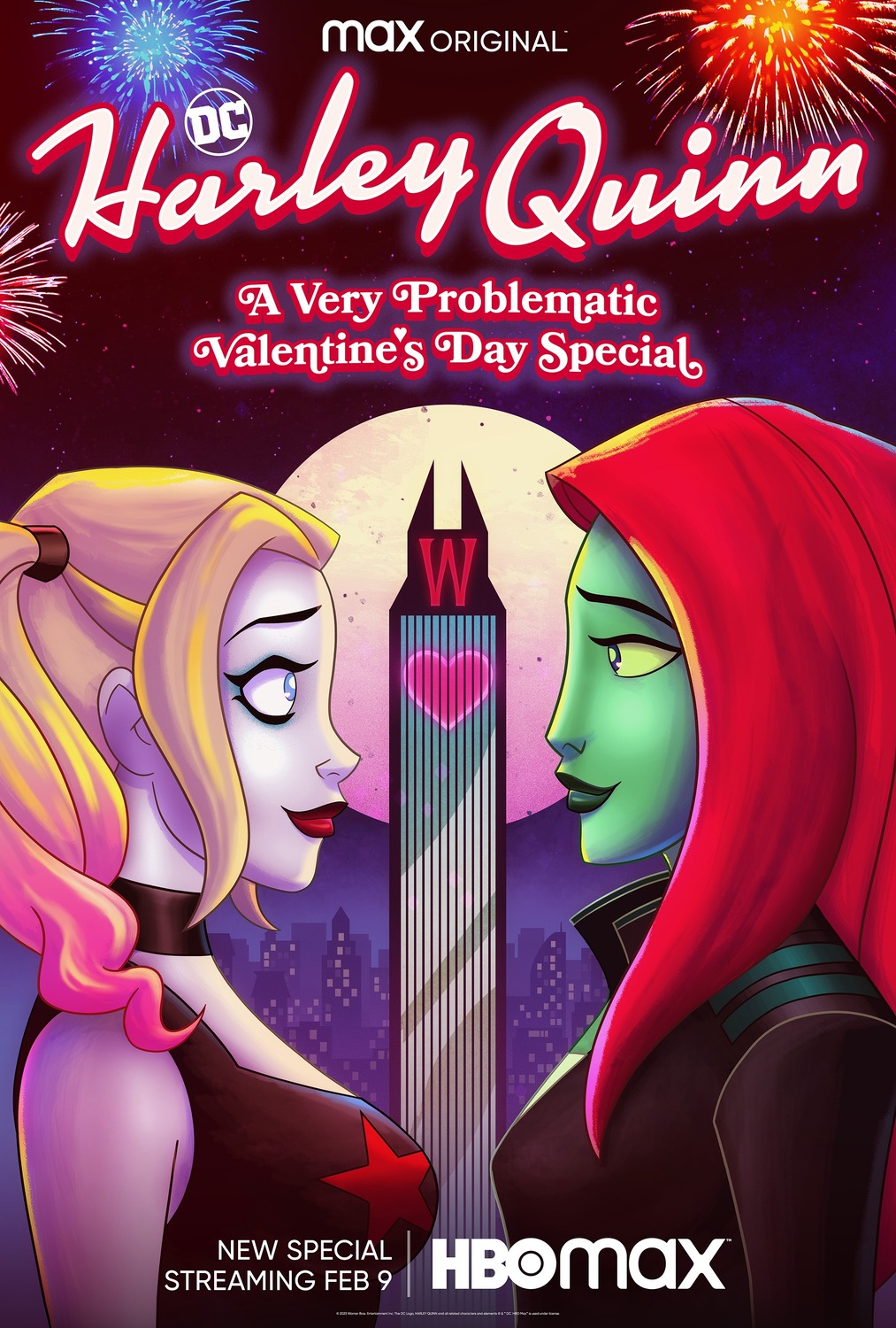 Extra Large TV Poster Image for Harley Quinn: A Very Problematic Valentine's Day Special 