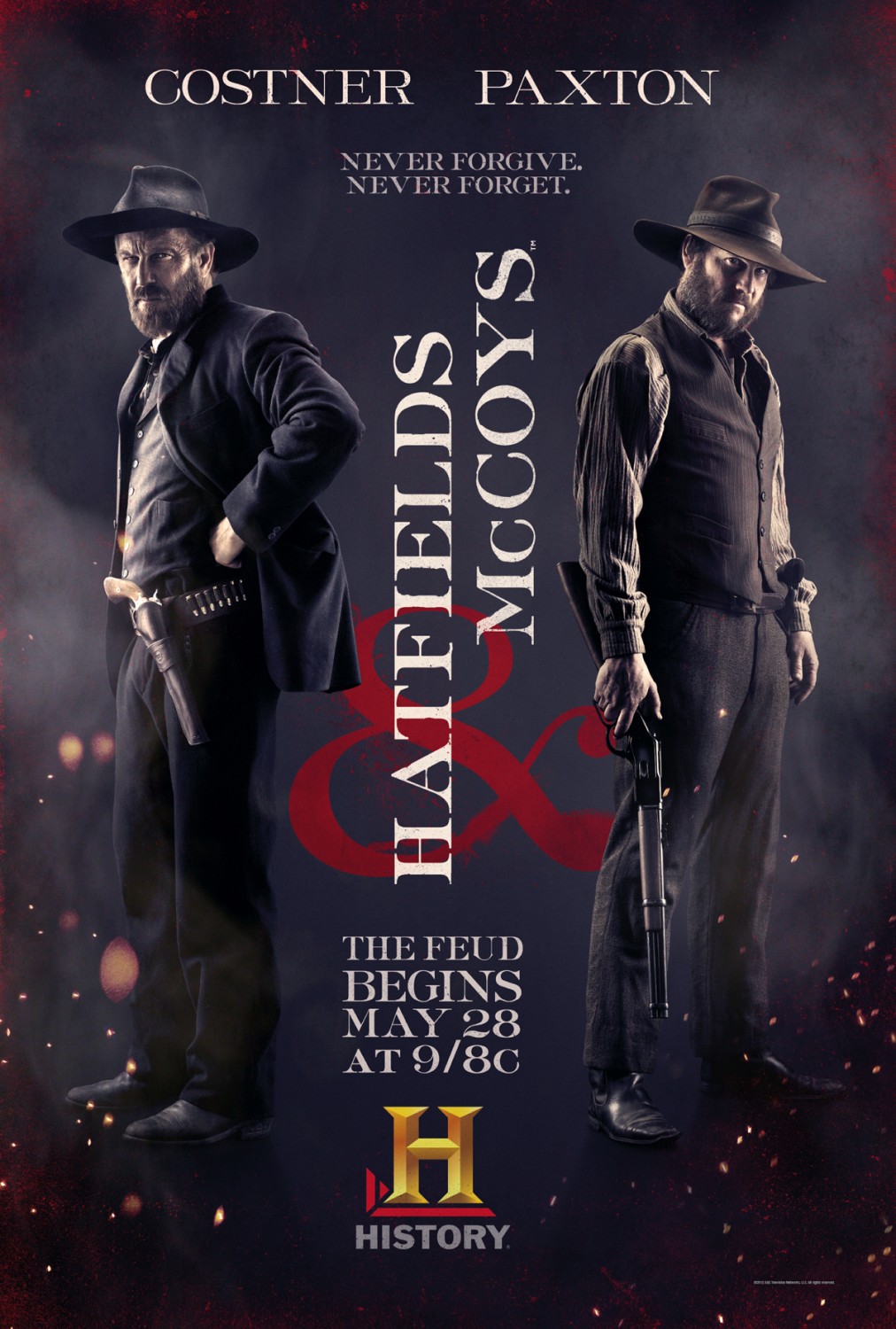Extra Large TV Poster Image for Hatfields & McCoys (#3 of 19)