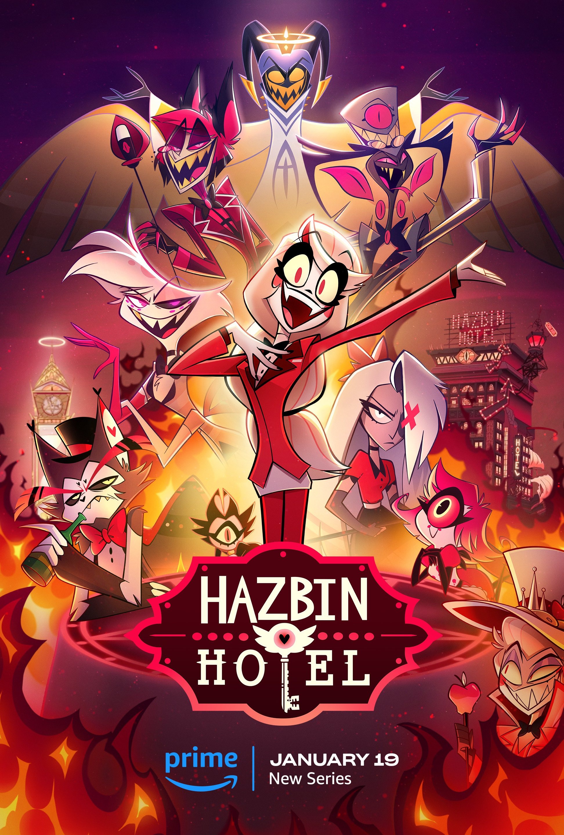 Mega Sized TV Poster Image for Hazbin Hotel (#2 of 2)
