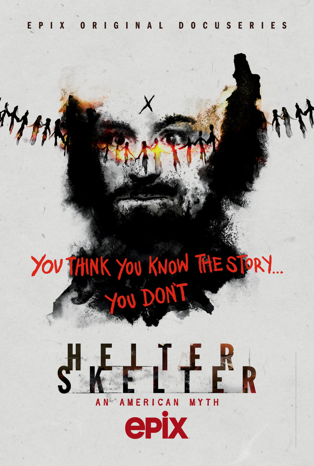 Extra Large TV Poster Image for Helter Skelter: An American Myth 