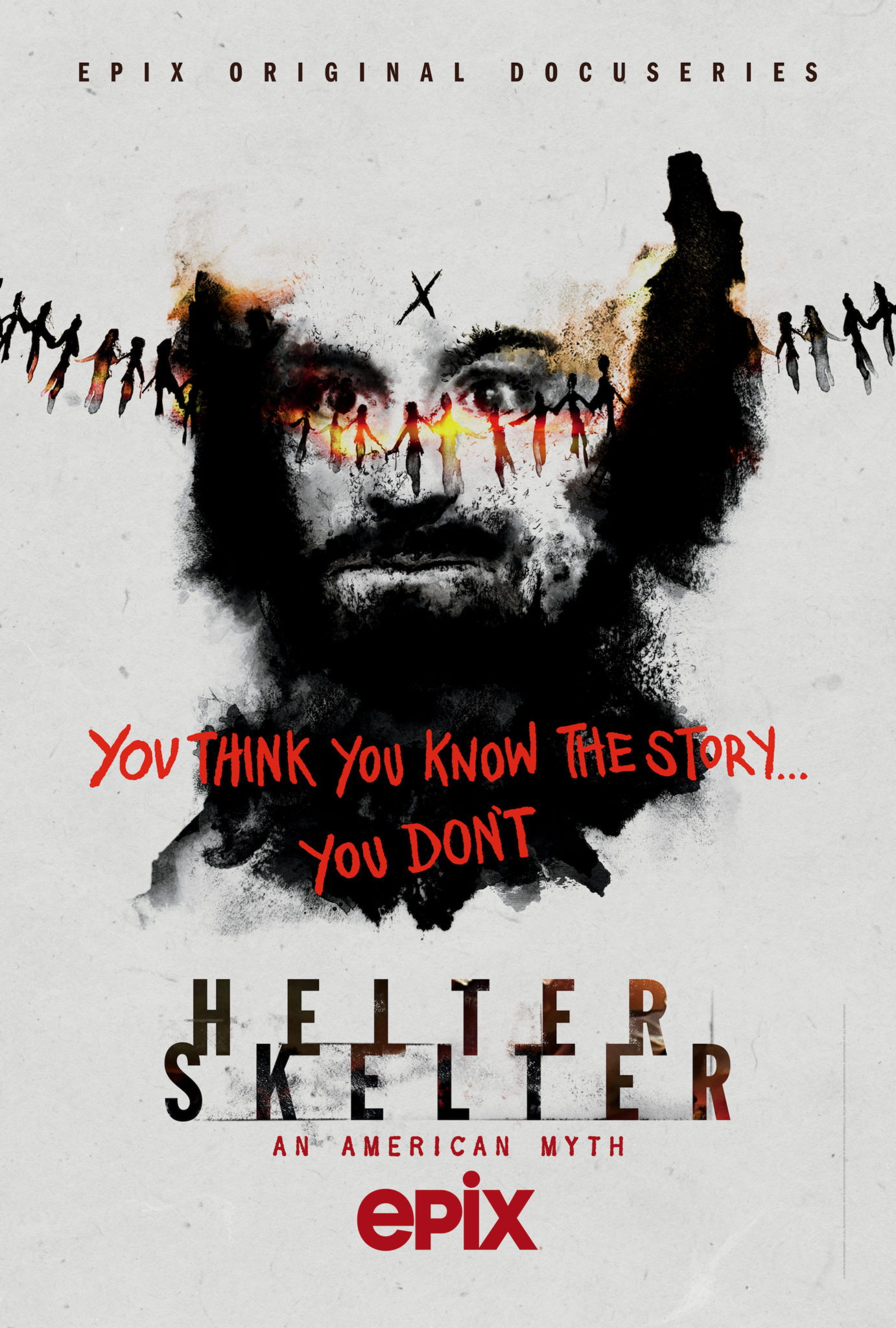 Mega Sized TV Poster Image for Helter Skelter: An American Myth 