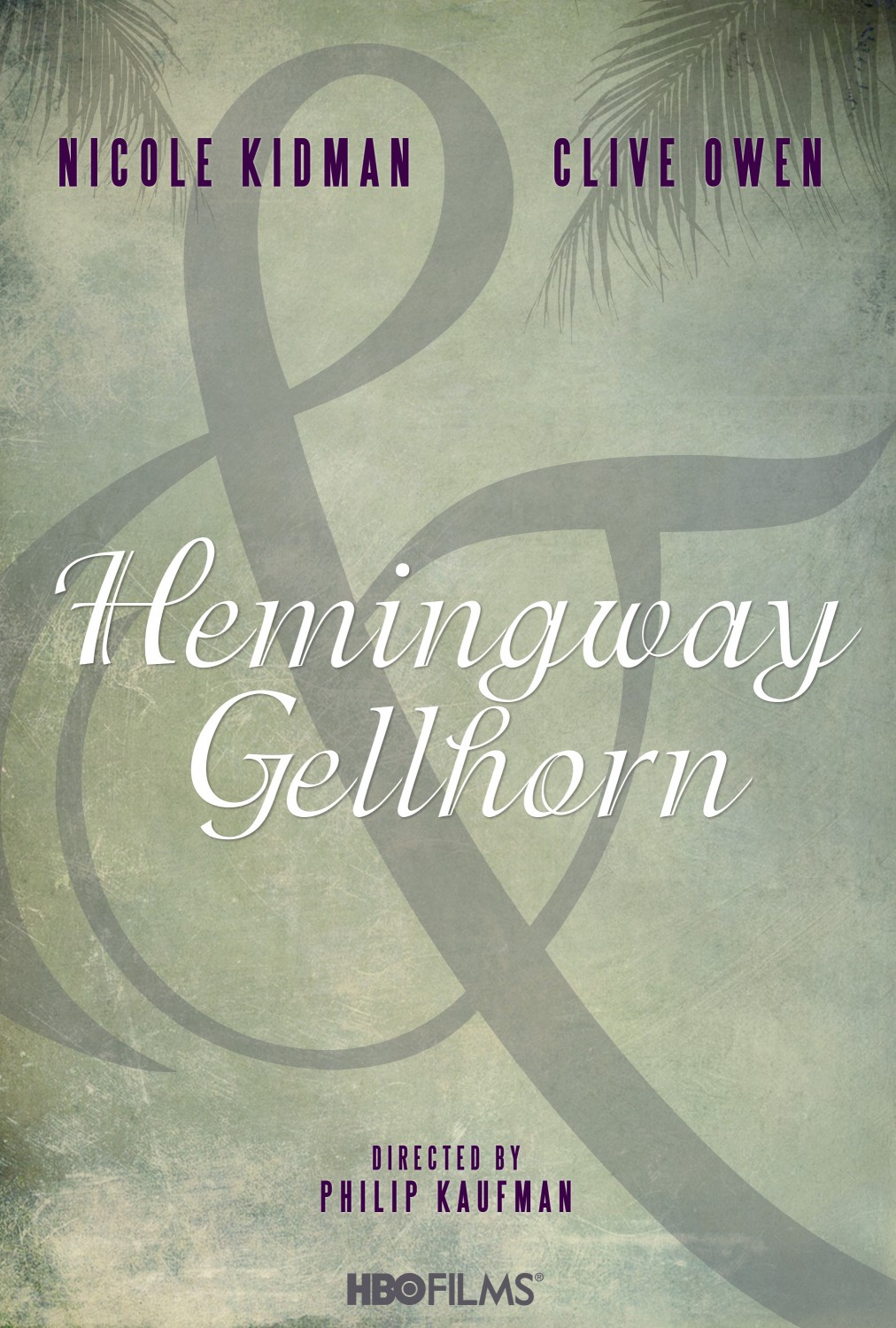 Extra Large TV Poster Image for Hemingway & Gellhorn (#1 of 2)
