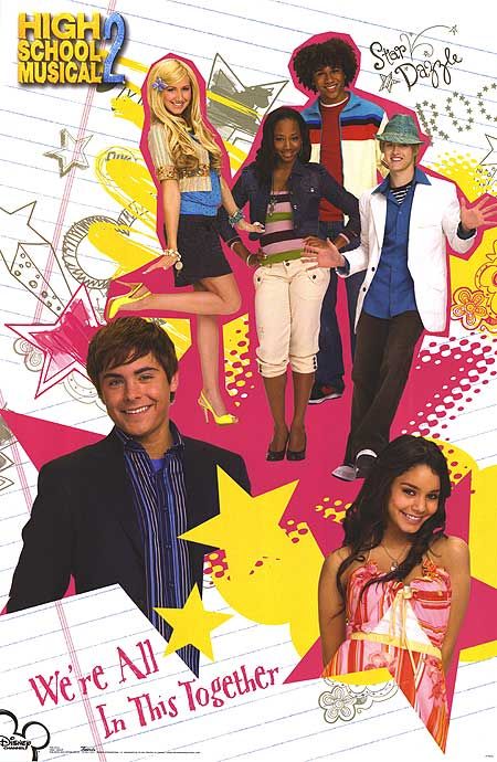 High School Musical 2 Movie Poster