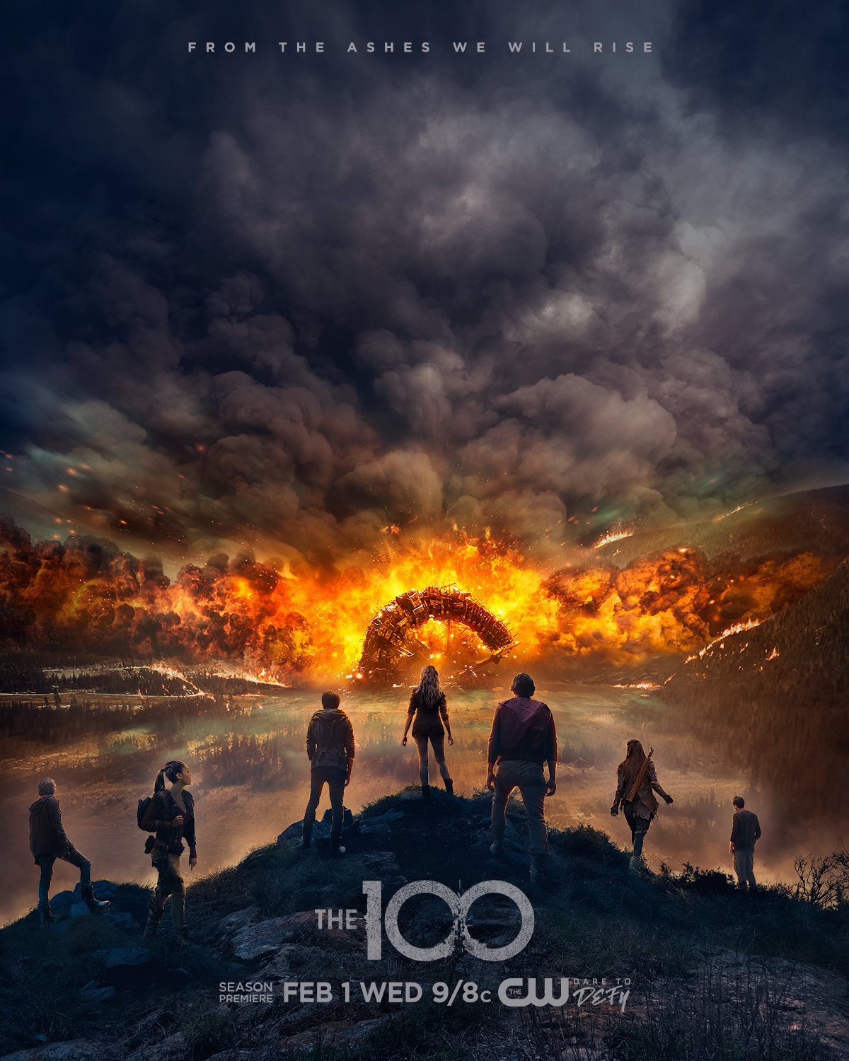 Extra Large TV Poster Image for The Hundred (#6 of 23)