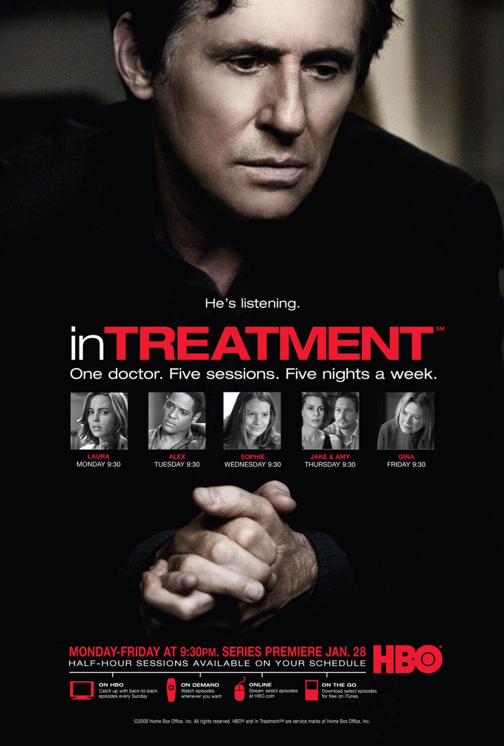 Extra Large TV Poster Image for In Treatment (#1 of 4)