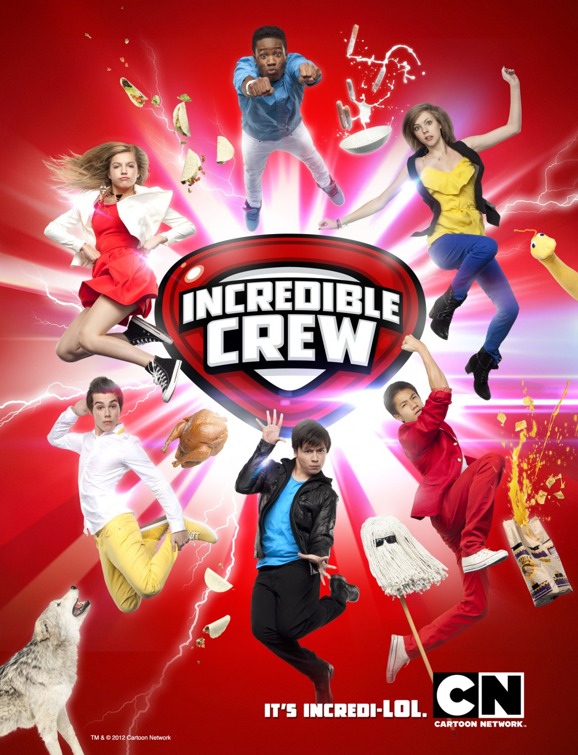 Extra Large TV Poster Image for Incredible Crew 