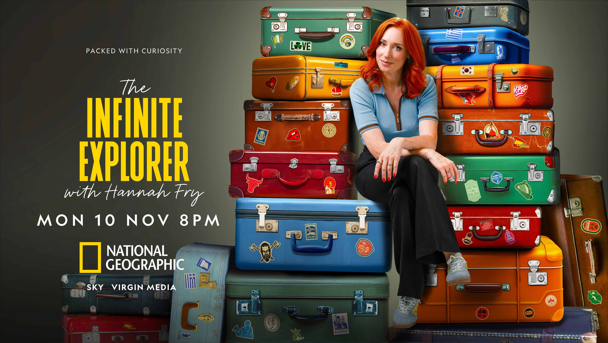 Mega Sized TV Poster Image for The Infinite Explorer with Hannah Fry (#2 of 4)
