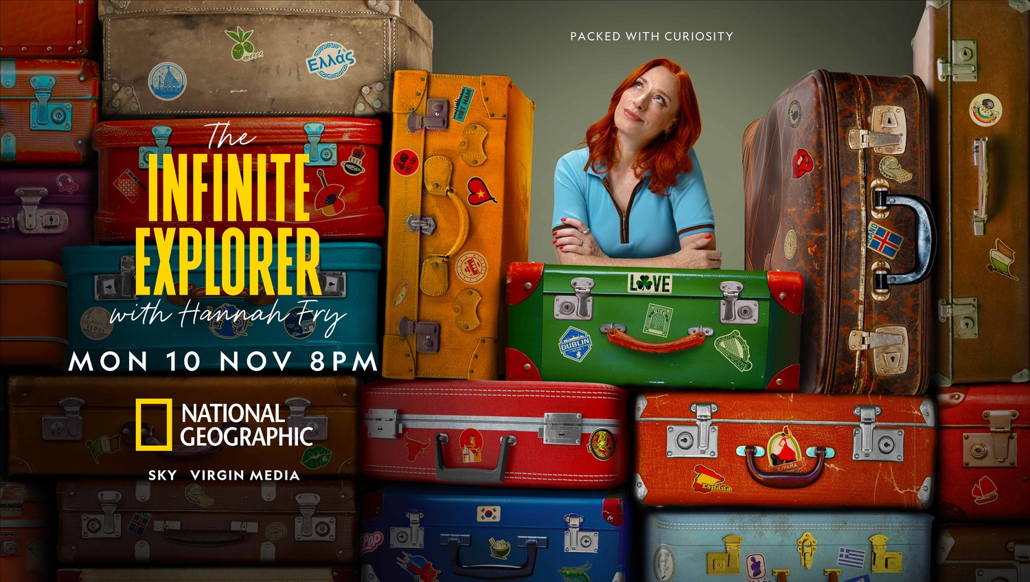 Extra Large TV Poster Image for The Infinite Explorer with Hannah Fry (#4 of 4)