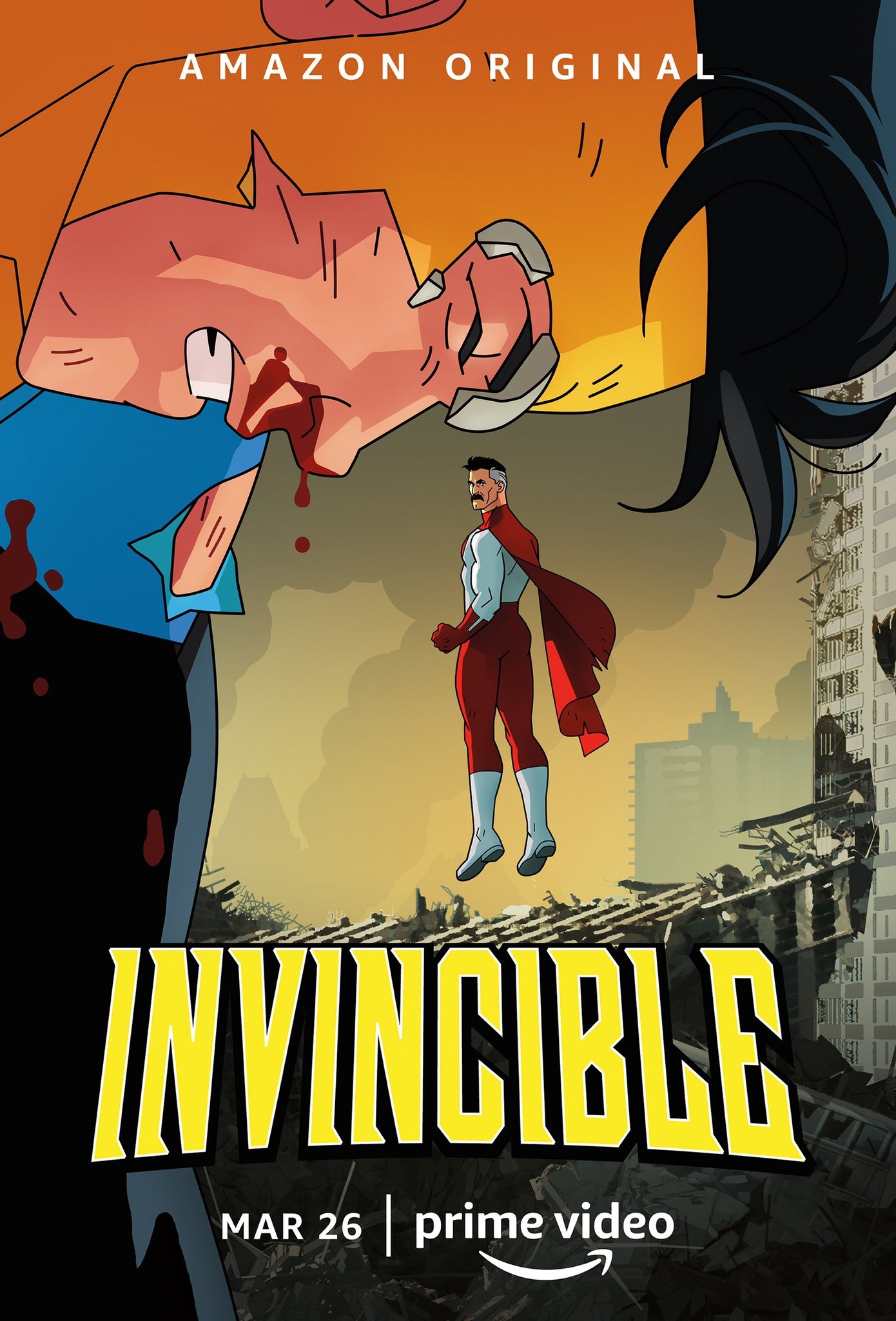 Mega Sized TV Poster Image for Invincible (#1 of 19)