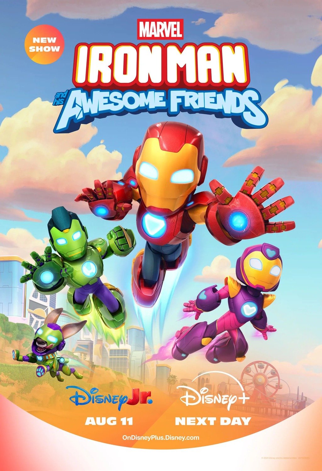Extra Large TV Poster Image for Iron Man and His Awesome Friends 