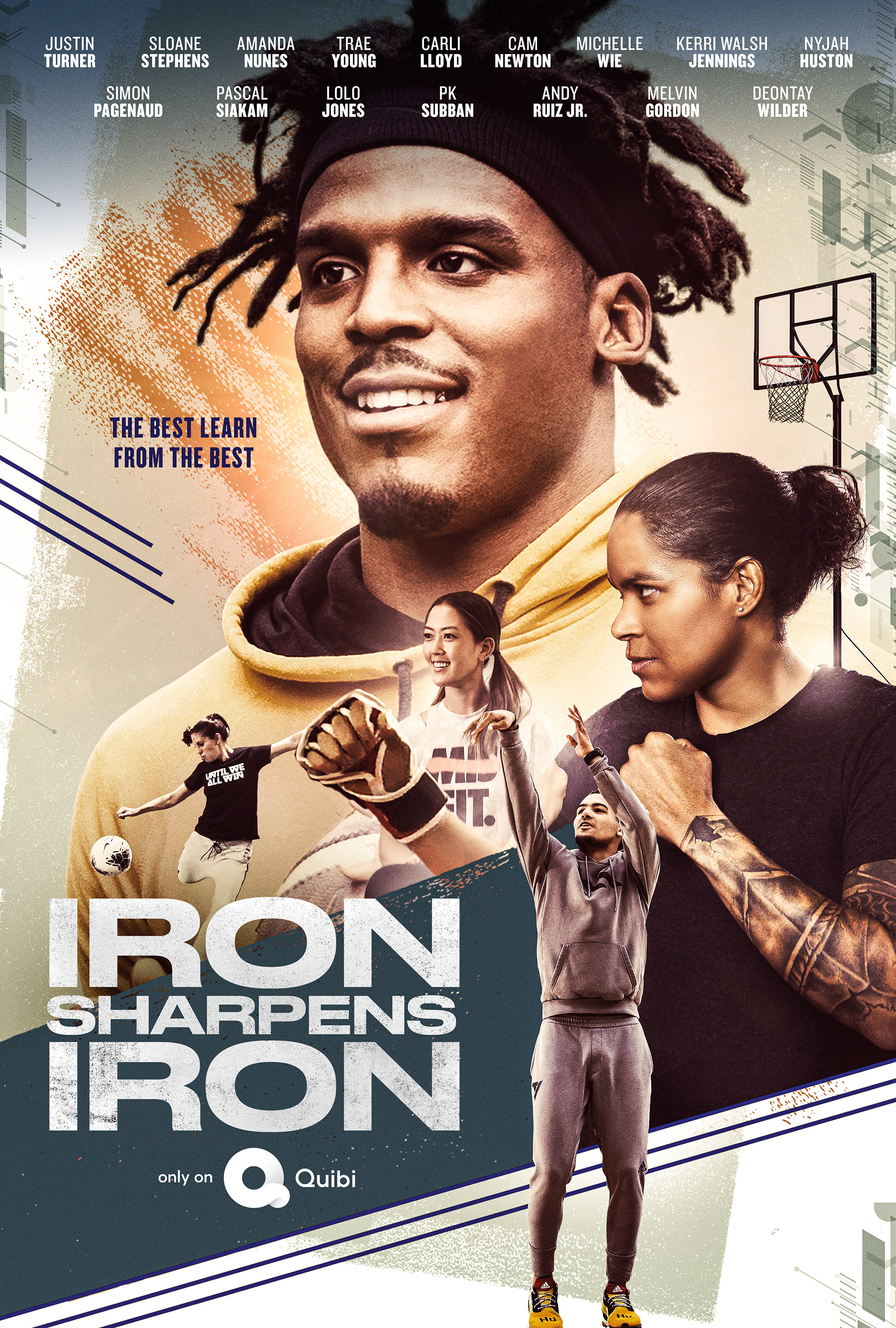 Mega Sized TV Poster Image for Iron Sharpens Iron 