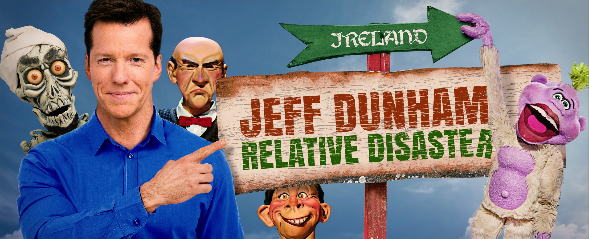 Mega Sized TV Poster Image for Jeff Dunham: Relative Disaster 