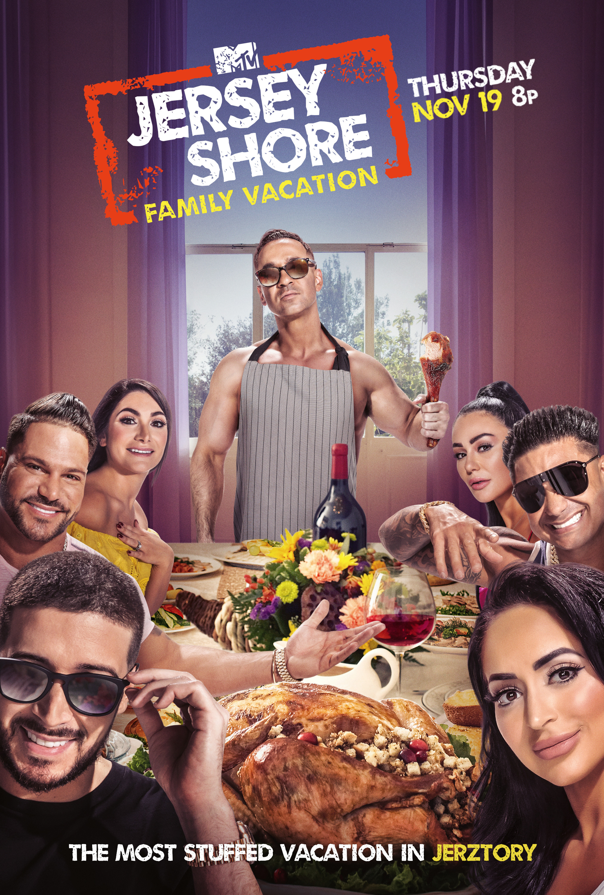 Mega Sized TV Poster Image for Jersey Shore Family Vacation (#2 of 9)